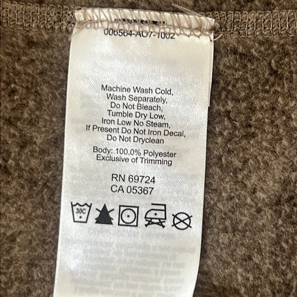 Columbia Women’s brown full-zip sweater jacket size S - Picture 8 of 11